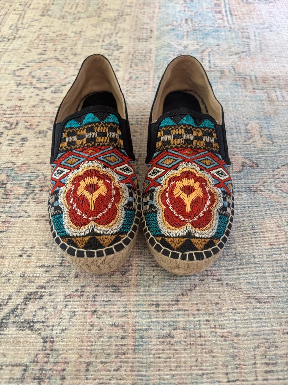 New Johnny Was Aldorva Espadrilles. Size 37